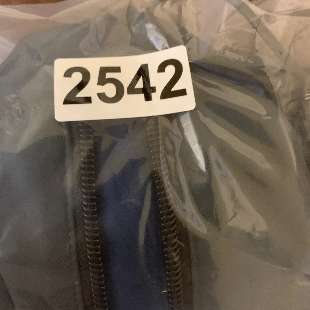 Frogg Toggs Mens Rain Jacket Blue Gray Full Zip Hooded Outdoor RT62141-722 M/L